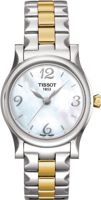 Tissot Stylis T Mother of Pearl Dial Ladies Watch T028.210.22.117.00