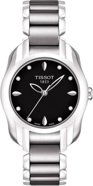 Tissot T-Wave Black Dial Ladies Watch T023.210.11.056.00