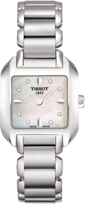 Tissot T-Wave Mother of Pearl Diamond Ladies T02.1.285.74
