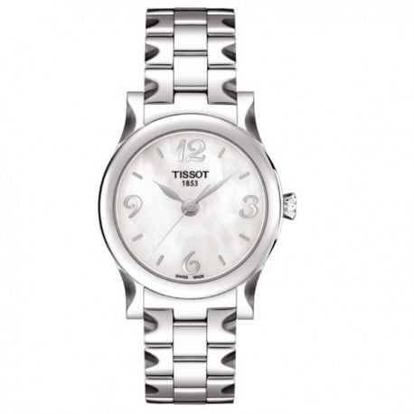 TISSOT Stylis-T Mother of Pearl Dial Stainless Steel ladies Dial T028.210.11.117.02