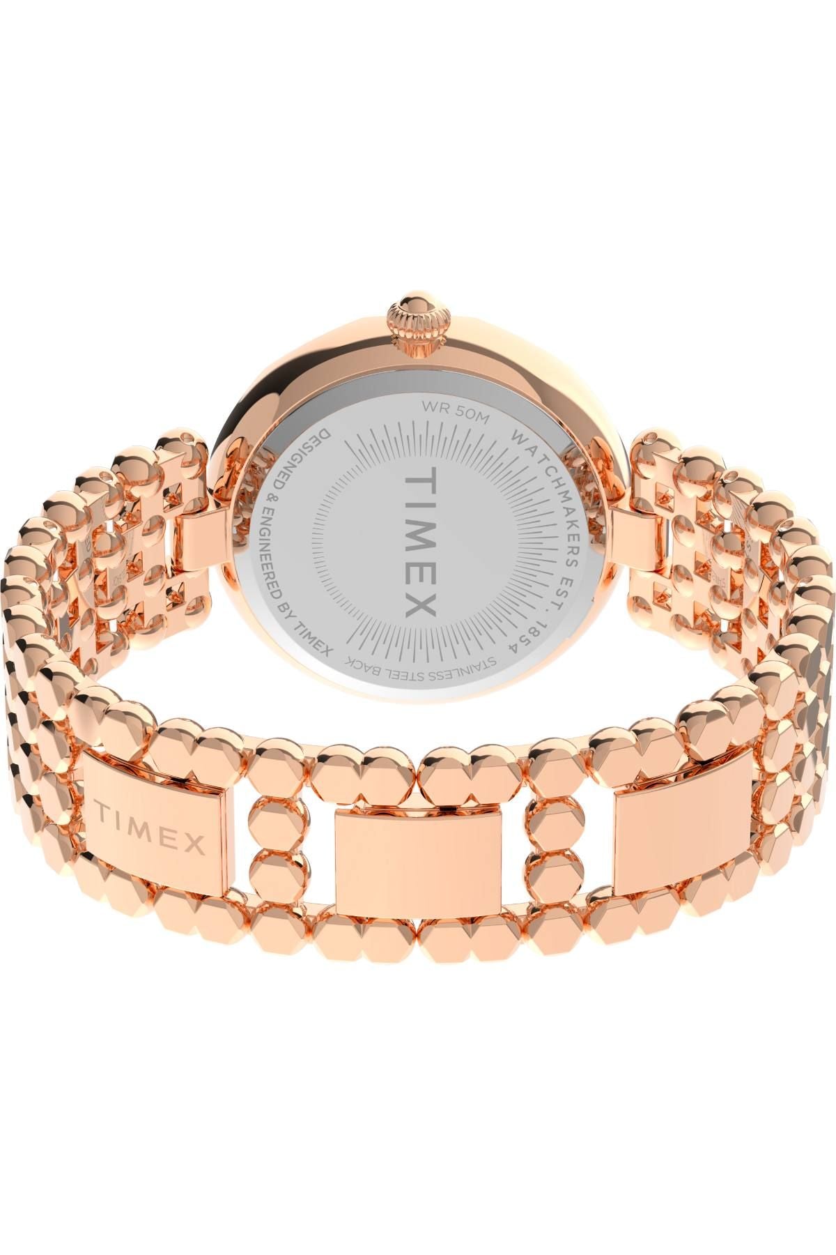 Timex Watch Woman Only Time Asheville Rosegold-TW2V02800