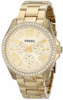 FOSSIL Cecile Multifunction Champagne Dial Gold-tone Ladies Watch AM4482